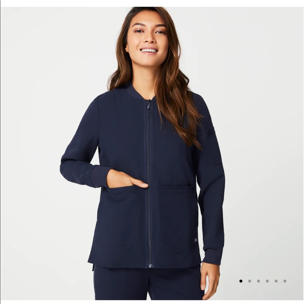Bellery Scrub Jacket - Navy (M)